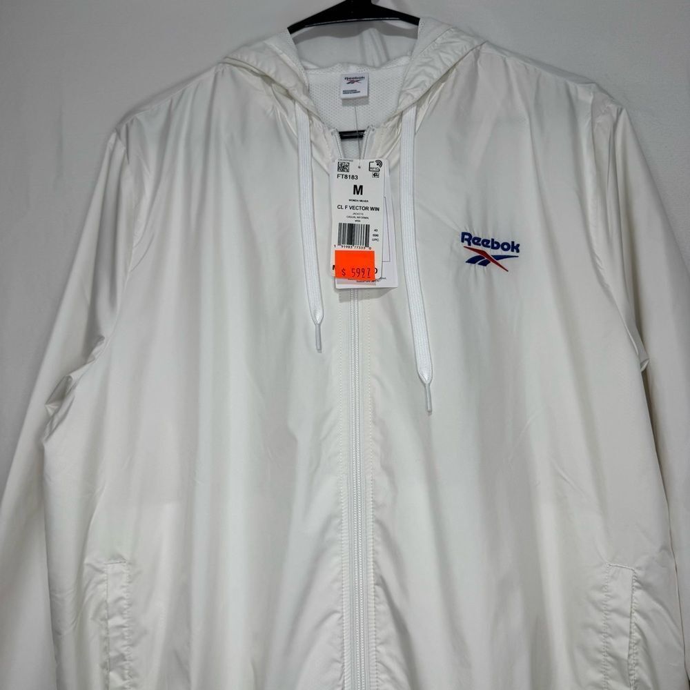 Reebok CL F Vector Windbreaker Women's Size M - Picture 2 of 6